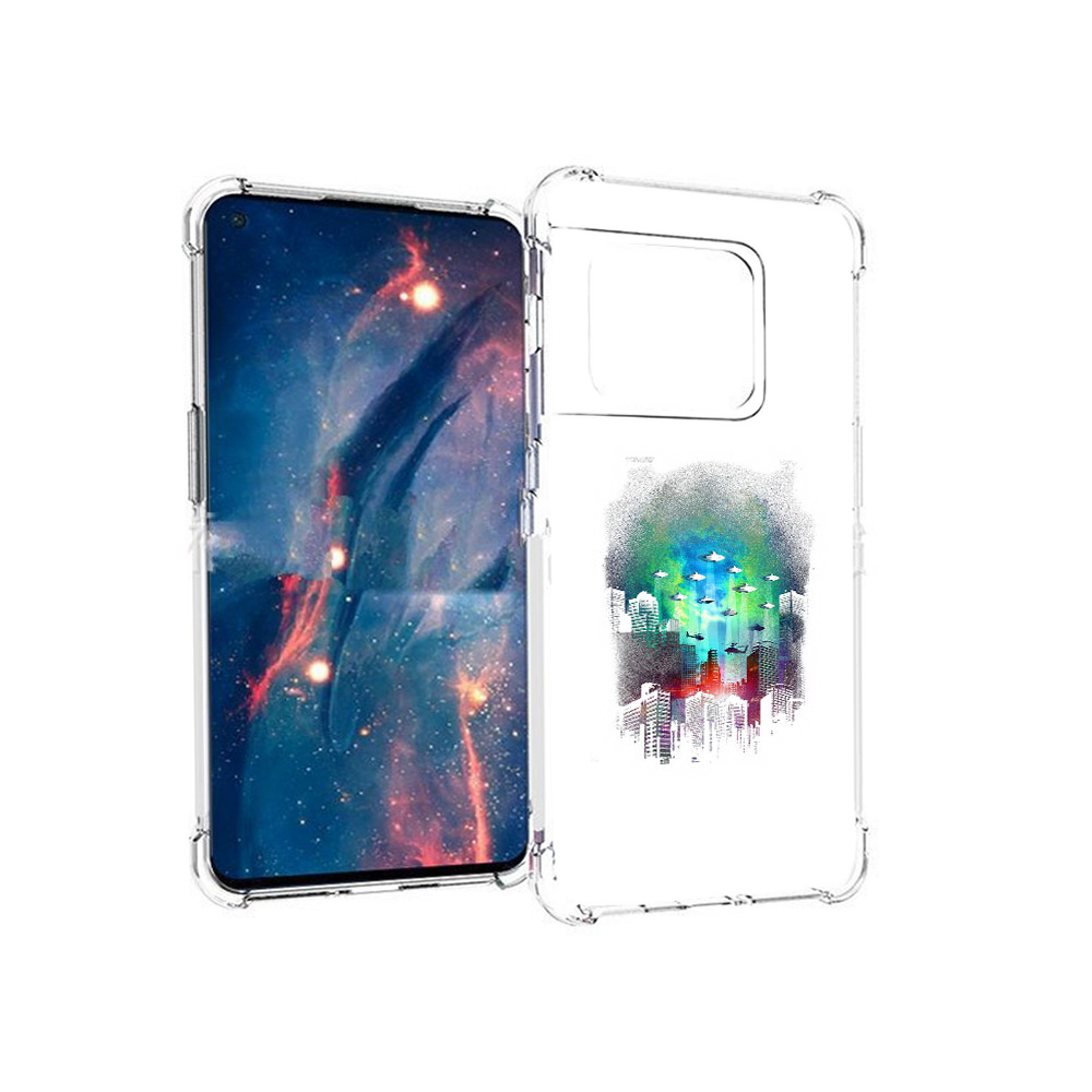 

Чехол MyPads Tocco для OnePlus 10 Pro город в свечении (PT224239.133.296), Прозрачный, Tocco