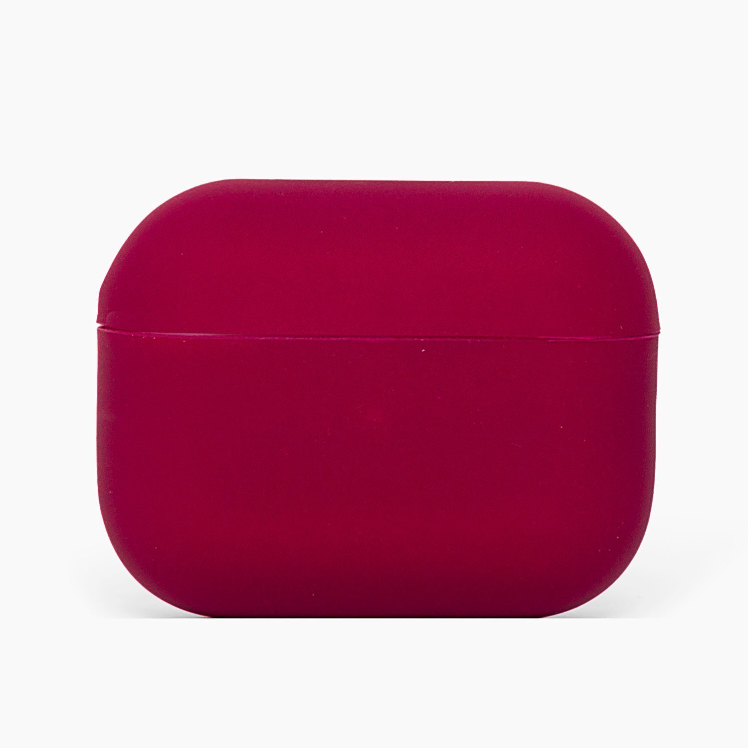 

Чехол для кейса наушников AirPods Pro силиконовый Soft Touch <бордовый>