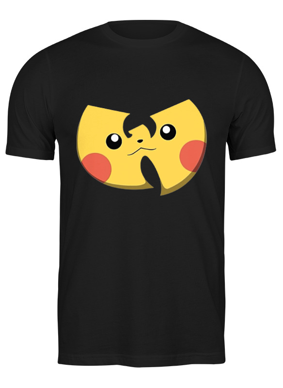 

Футболка мужская Printio Pika wu-tang черная 2XL, Pika wu-tang