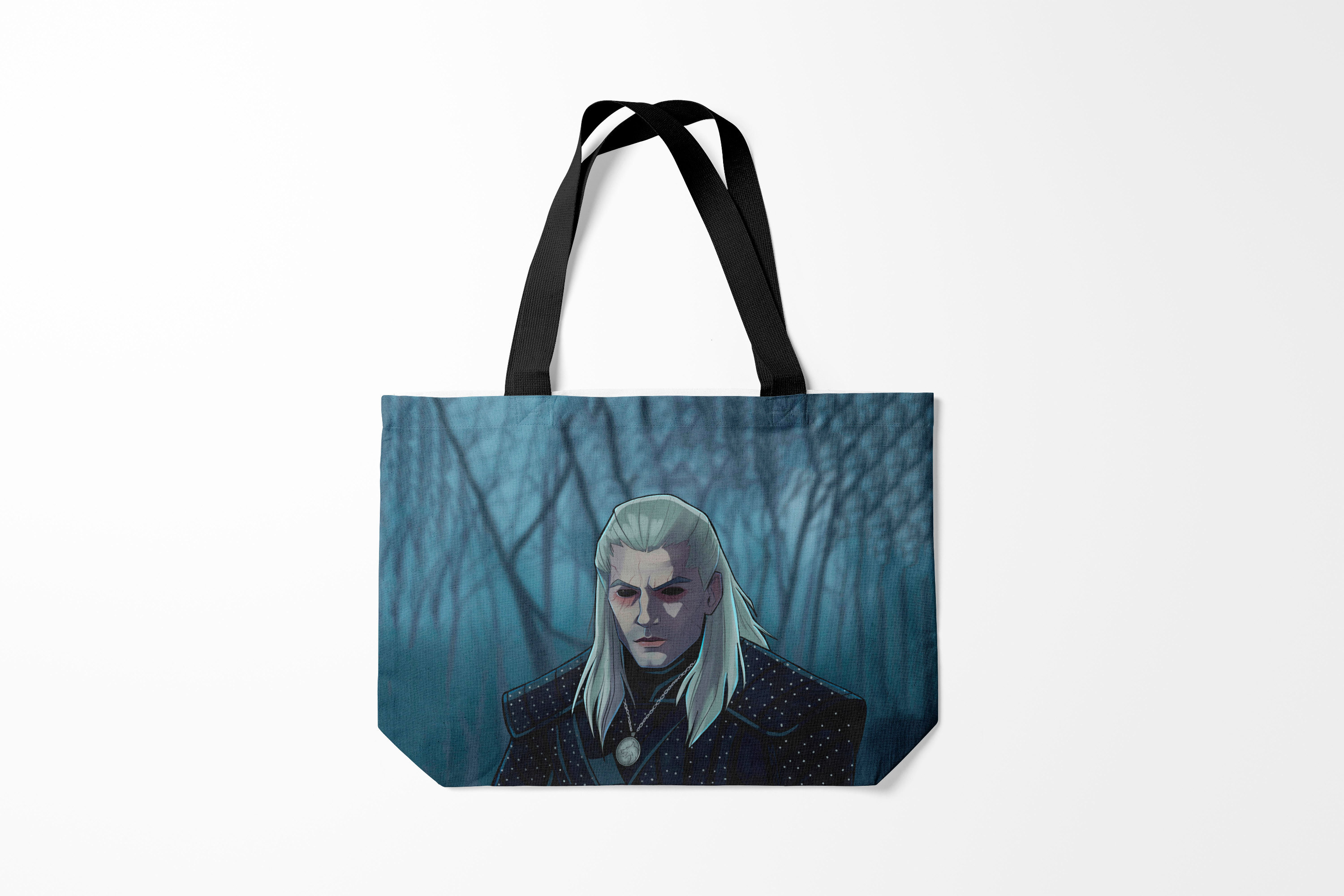 

Сумка шoппер унисекс Burnettie The Witcher НЕТФЛИКС ВЕДЬМАК, бирюзовый, The Witcher НЕТФЛИКС ВЕДЬМАК