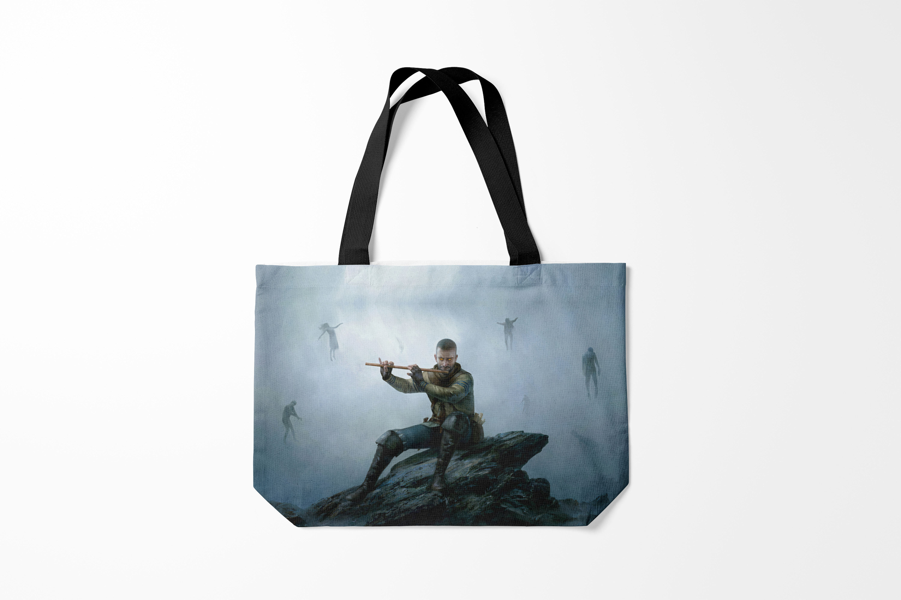 

Сумка шoппер унисекс Burnettie The Witcher Господин Зеркало, синий, The Witcher Господин Зеркало