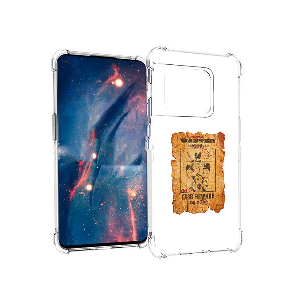 

Чехол MyPads Tocco для OnePlus 10 Pro дедпул (PT224239.133.317), Прозрачный, Tocco