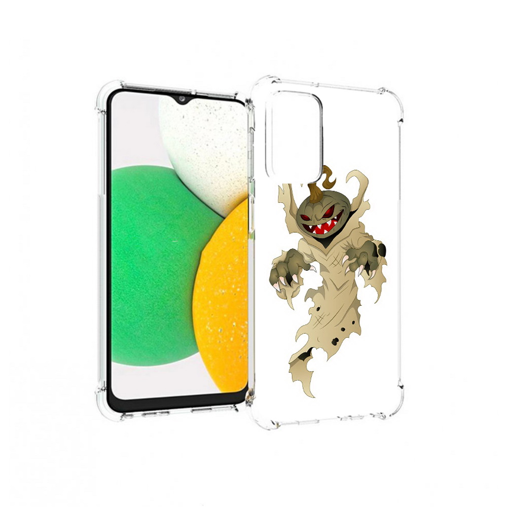 

Чехол MyPads Tocco для Samsung Galaxy A23 призрак хэллоуина, Прозрачный, Tocco