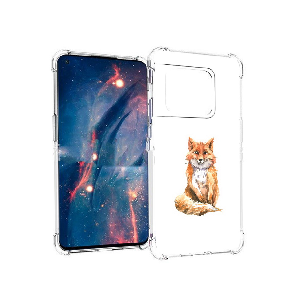 

Чехол MyPads Tocco для OnePlus 10 Pro детская лиса (PT224239.133.320), Прозрачный, Tocco
