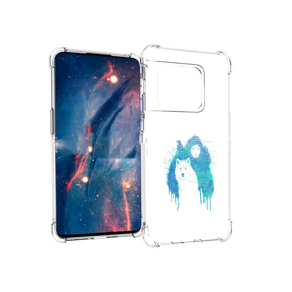 

Чехол MyPads Tocco для OnePlus 10 Pro джон сноу (PT224239.133.323), Прозрачный, Tocco