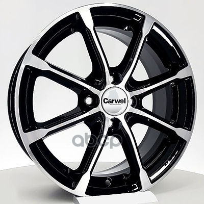

Колесный диск CARWEL, Бета 114 6x15/4x98ET35 58.5 Ab, Черный;серебристый