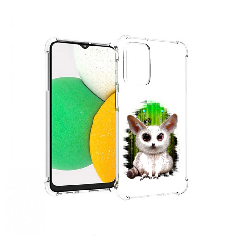 

Чехол MyPads Tocco для Samsung Galaxy A23 пушистое животное, Прозрачный, Tocco
