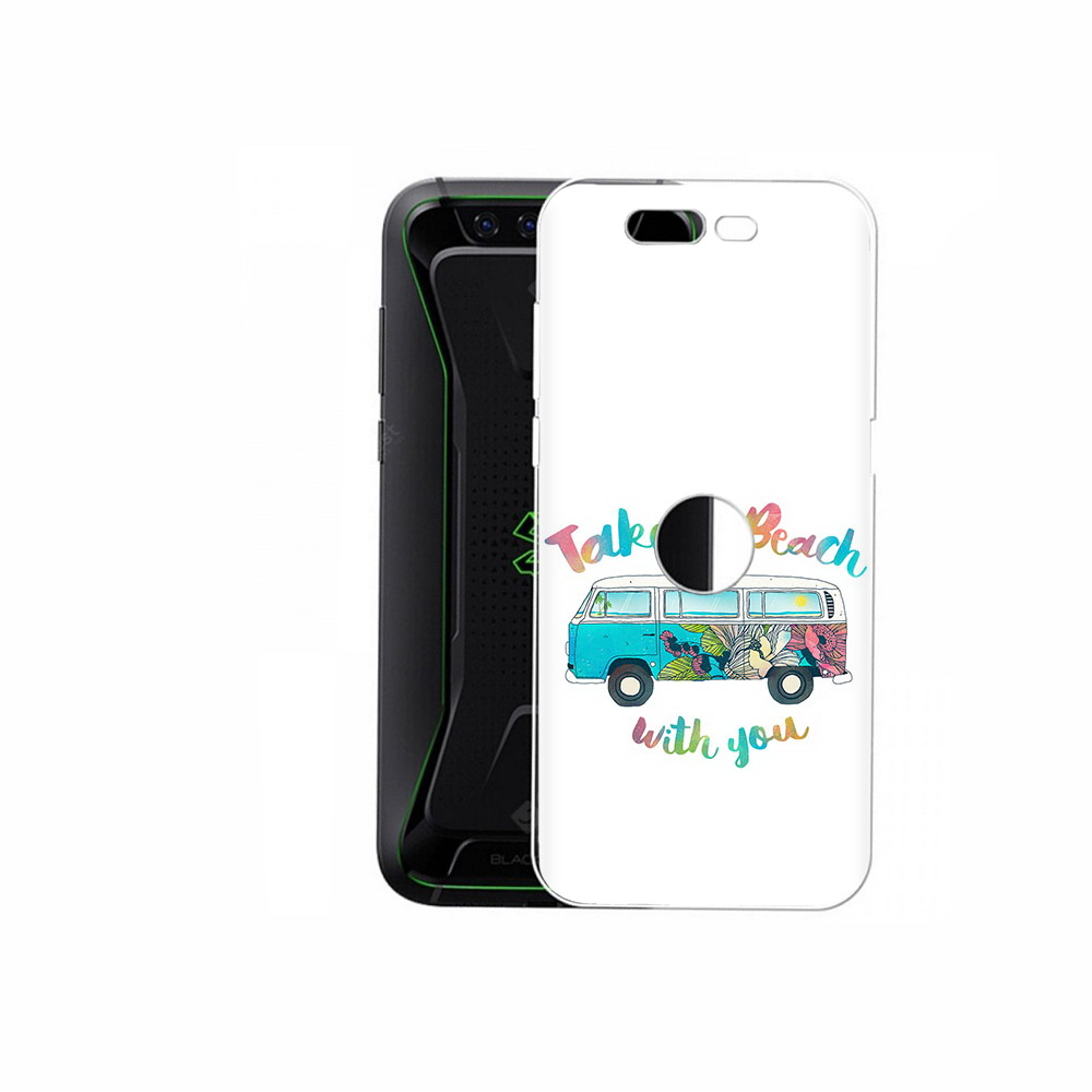 

Чехол MyPads Tocco для Xiaomi Black Shark Хиппи автобус (PT144492.337.190), Прозрачный, Tocco