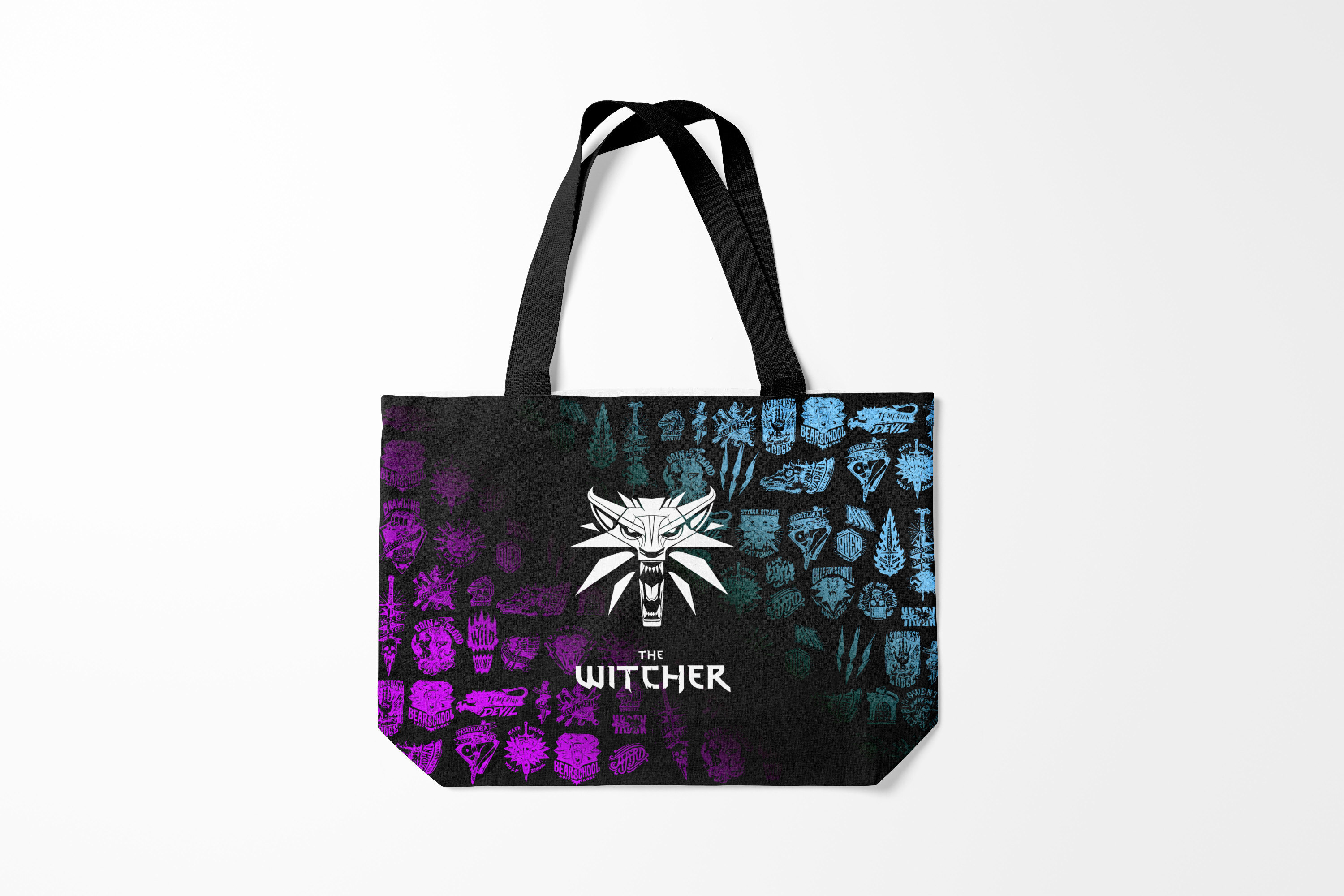 

Сумка шoппер унисекс Burnettie The Witcher ВЕДЬМАК., черный, The Witcher ВЕДЬМАК.