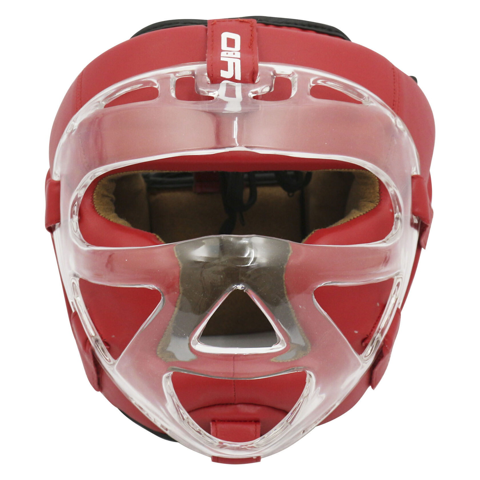Шлем с пластиковым забралом BoyBo Flexy красный BP2006 (M)