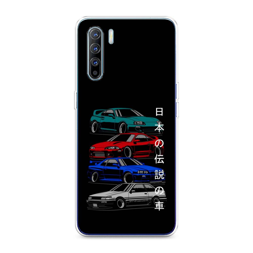 

Чехол Awog на Oppo A91/Reno 3 "JDM Legend cars", Разноцветный, 252450-5