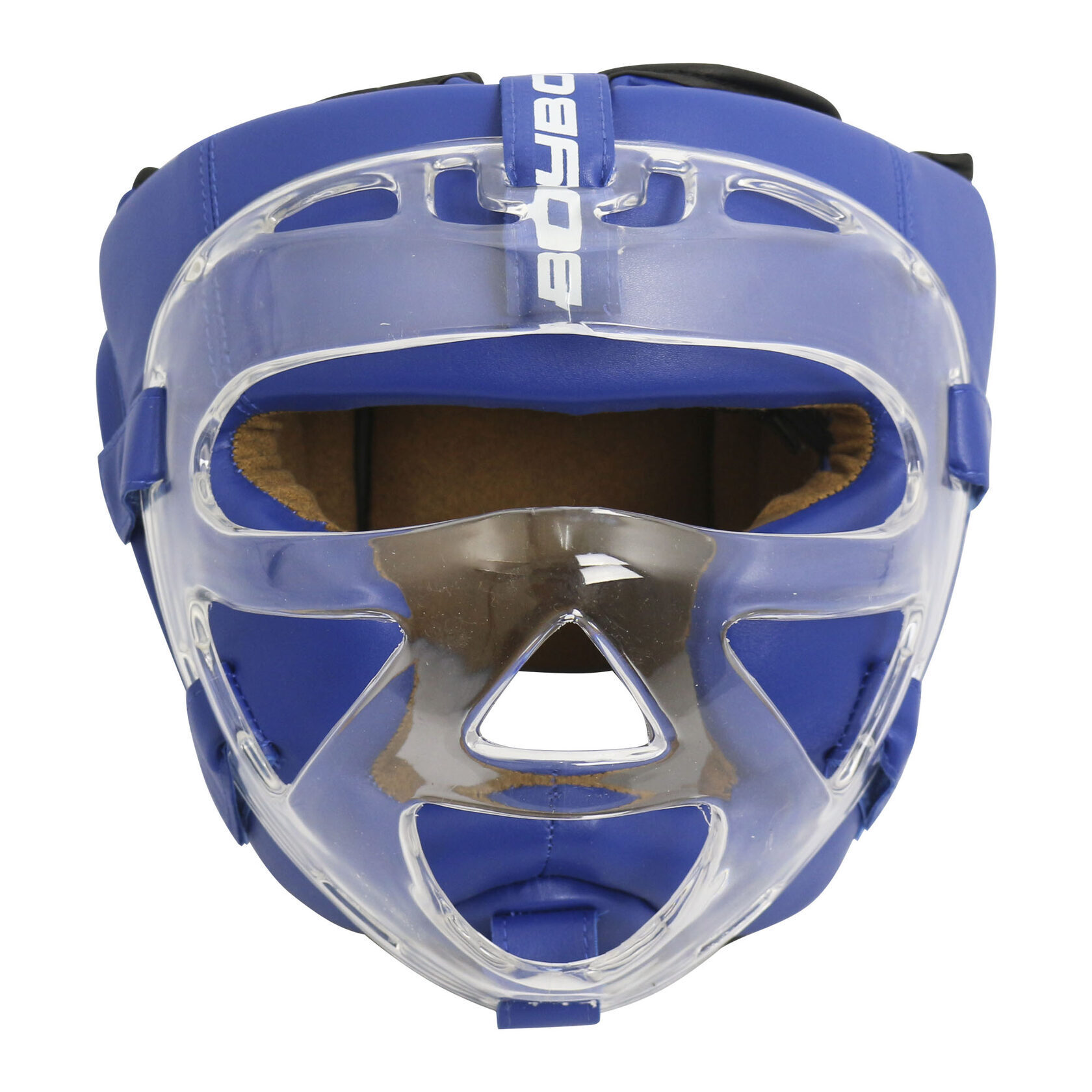 

Шлем с пластиковым забралом BoyBo Flexy синий BP2006, BP2006