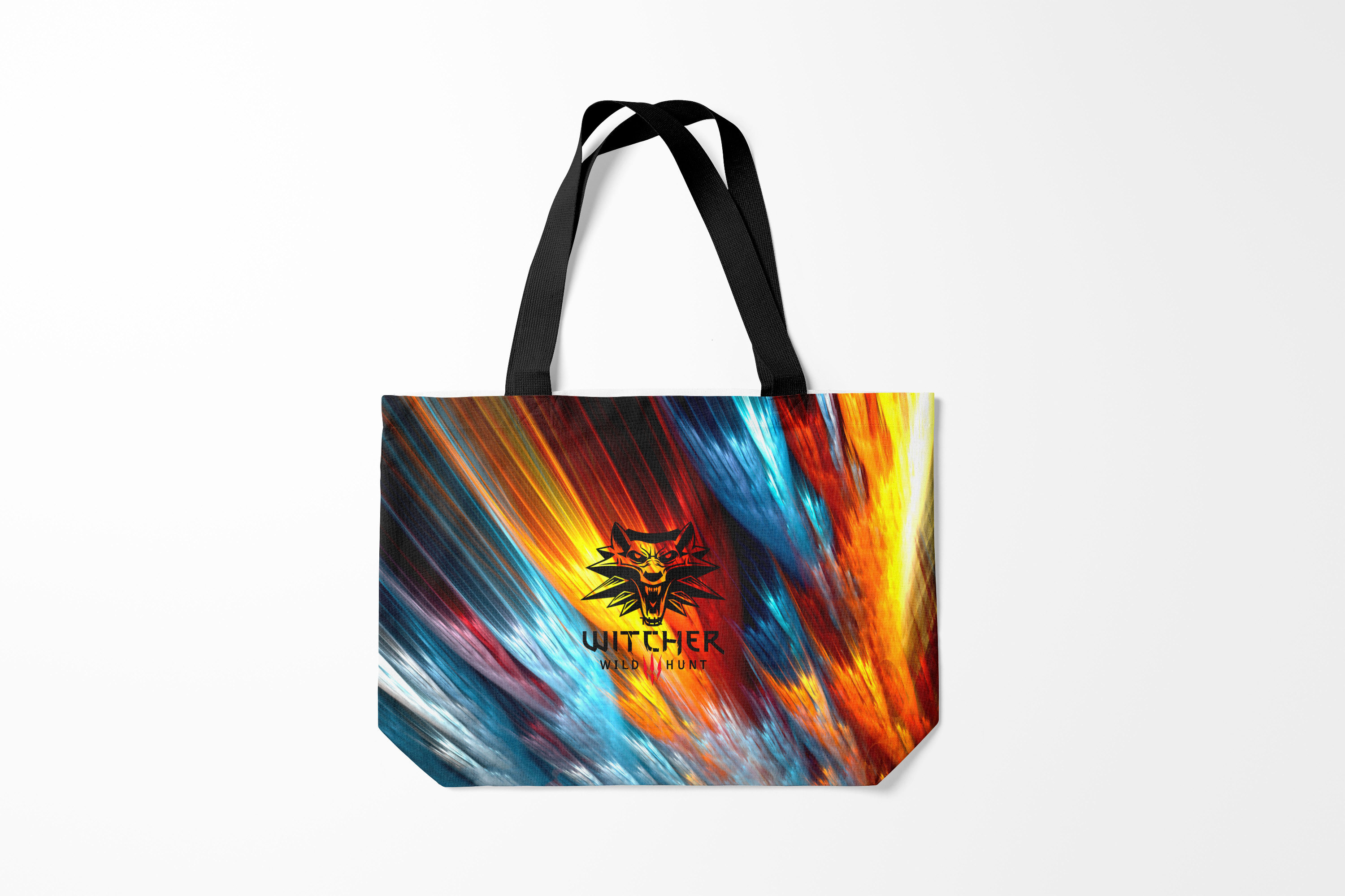 

Сумка шoппер унисекс Burnettie The Witcher Ведьмак Logo, разноцветный, The Witcher Ведьмак Logo