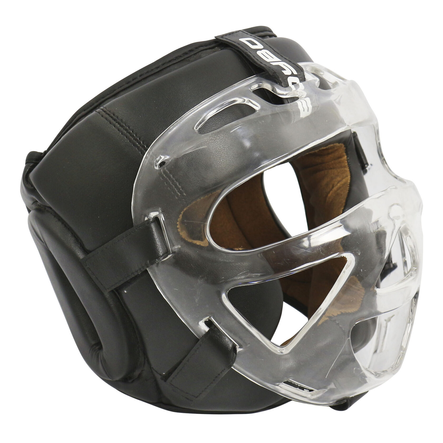 Шлем с пластиковым забралом BoyBo Flexy черный BP2006 (L)