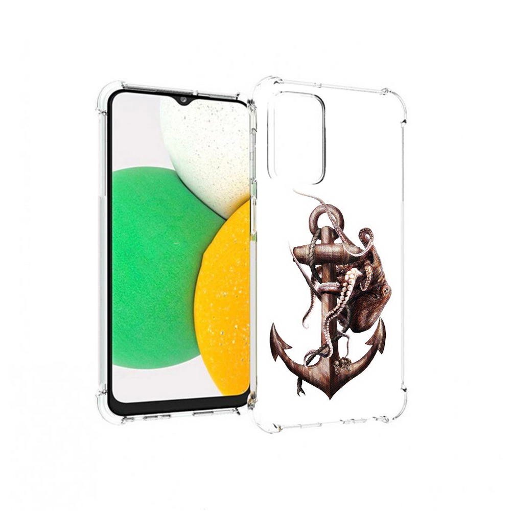 

Чехол MyPads Tocco для Samsung Galaxy A23 ржавый якорь, Прозрачный, Tocco