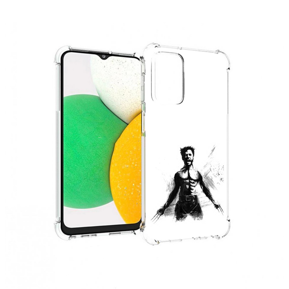 

Чехол MyPads Tocco для Samsung Galaxy A23 росомаха, Прозрачный, Tocco