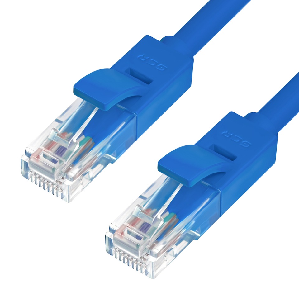

Патч-корд GCR GCR-LNC01-C-1.0m 1м Blue, Синий, GCR-LNC0-C