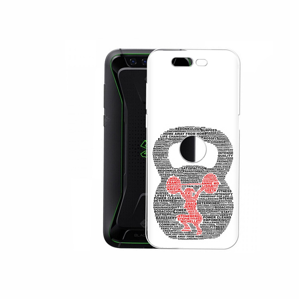 

Чехол MyPads Tocco для Xiaomi Black Shark бодибилдинг гиря из слов (PT144492.337.232), Прозрачный, Tocco