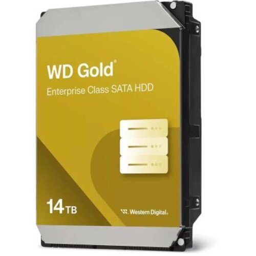 

Жесткий диск Western Digital Gold 14 ТБ (WD142KRYZ), Gold