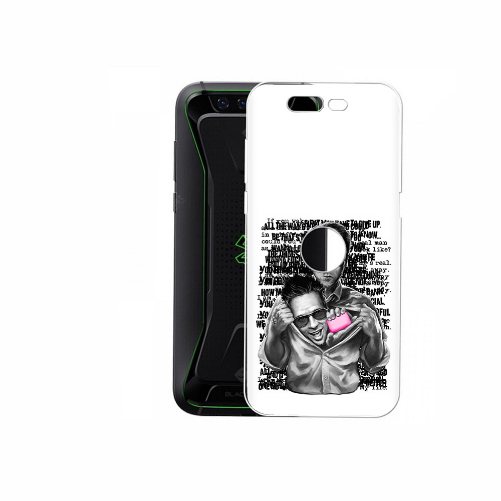 

Чехол MyPads Tocco для Xiaomi Black Shark бойцовский клуб (PT144492.337.242), Прозрачный, Tocco