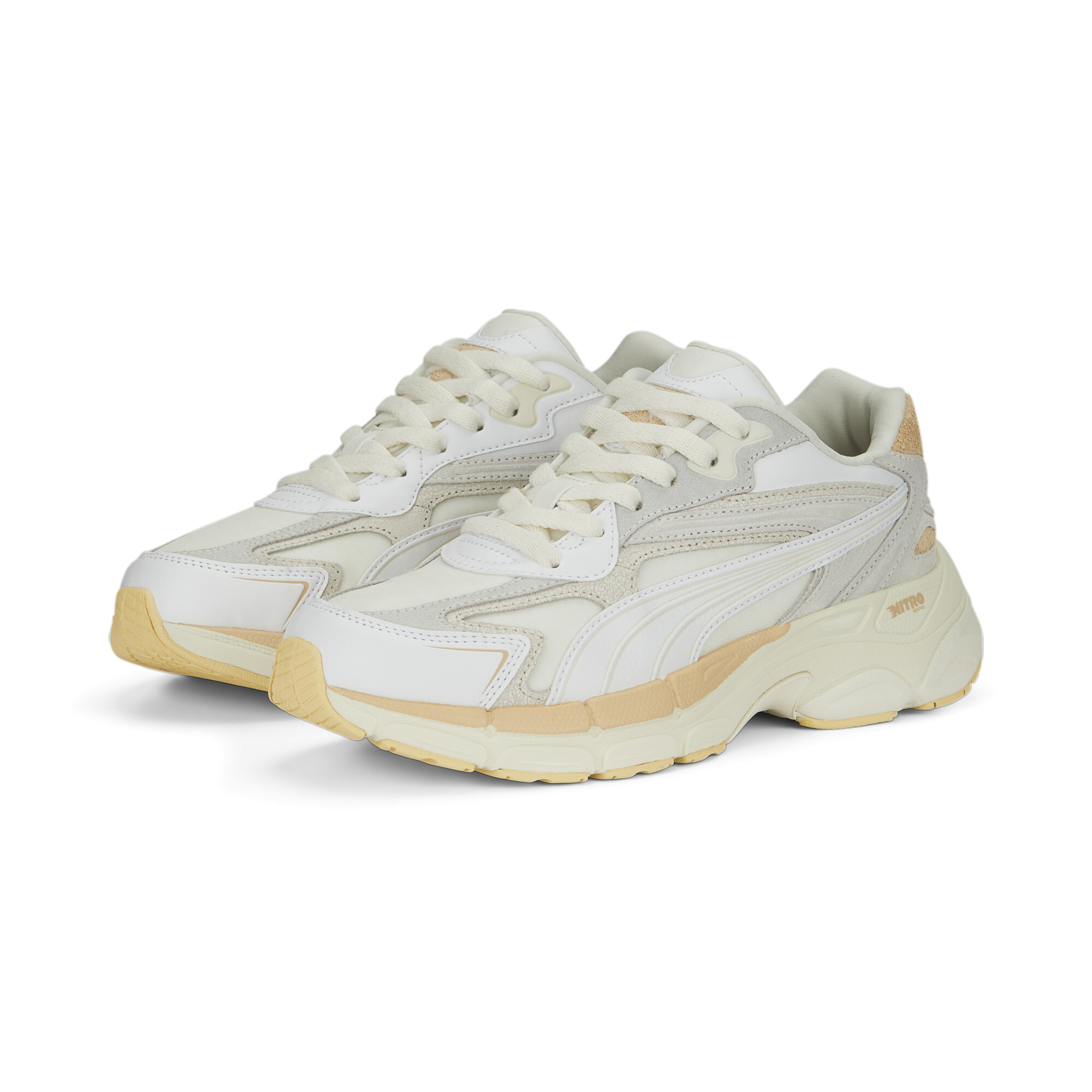 

Кроссовки женские PUMA Teveris Nitro Thrifted 391095 02 белые 40 RU, Белый, Teveris Nitro Thrifted