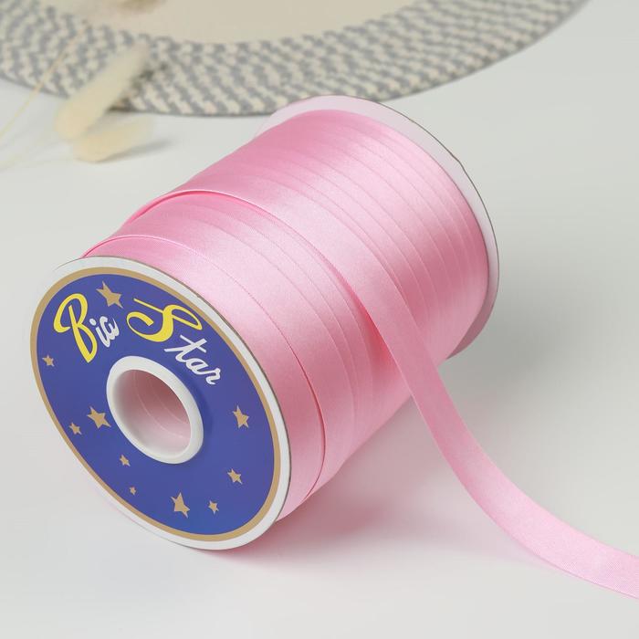 

Косая бейка атласная, 15 мм × 132 м, цвет бледно-розовый F134