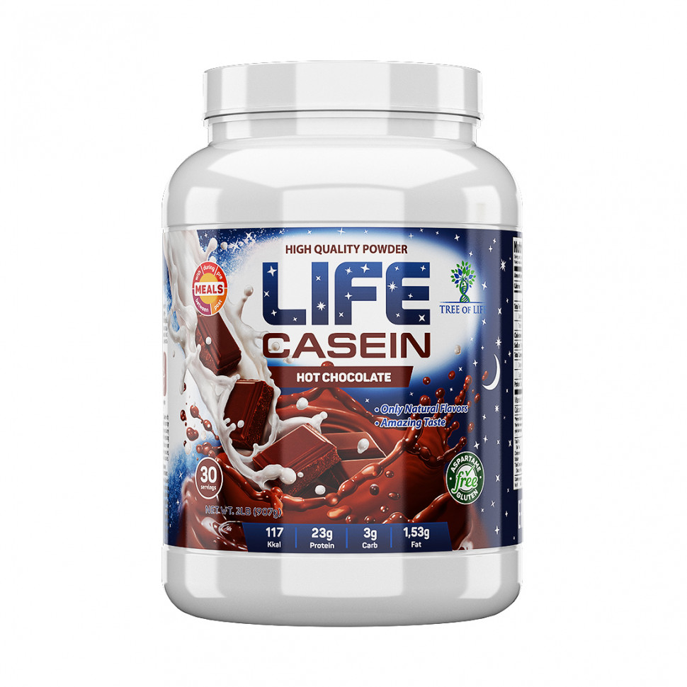 фото Казеин tree of life life casein 908 г hot chocolate