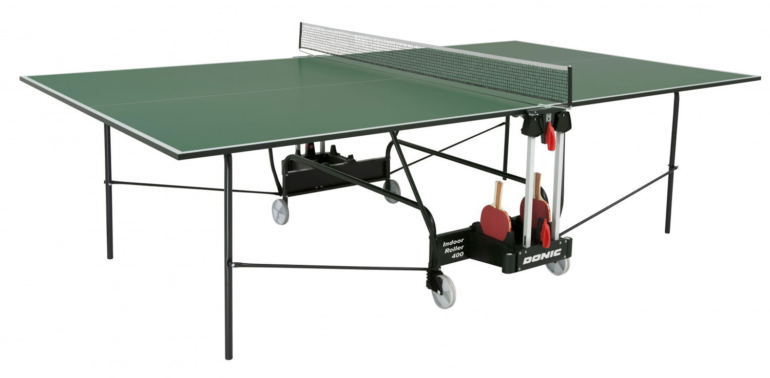 

Теннисный стол Donic Indoor Roller 400 с комплектом аксессуаров, Indoor Roller 400