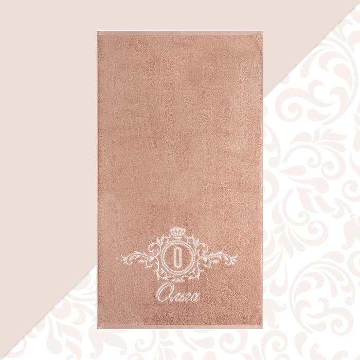 

Полотенце именное махровое "Этель" Ольга 50х90см, 100% хлопок, 420гр/м2, Женские имена Classic