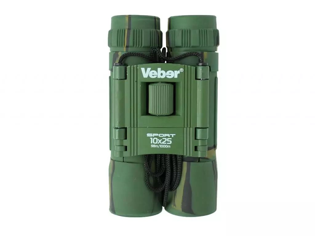 

Бинокль Veber БН 10x25 камуфляж Sport