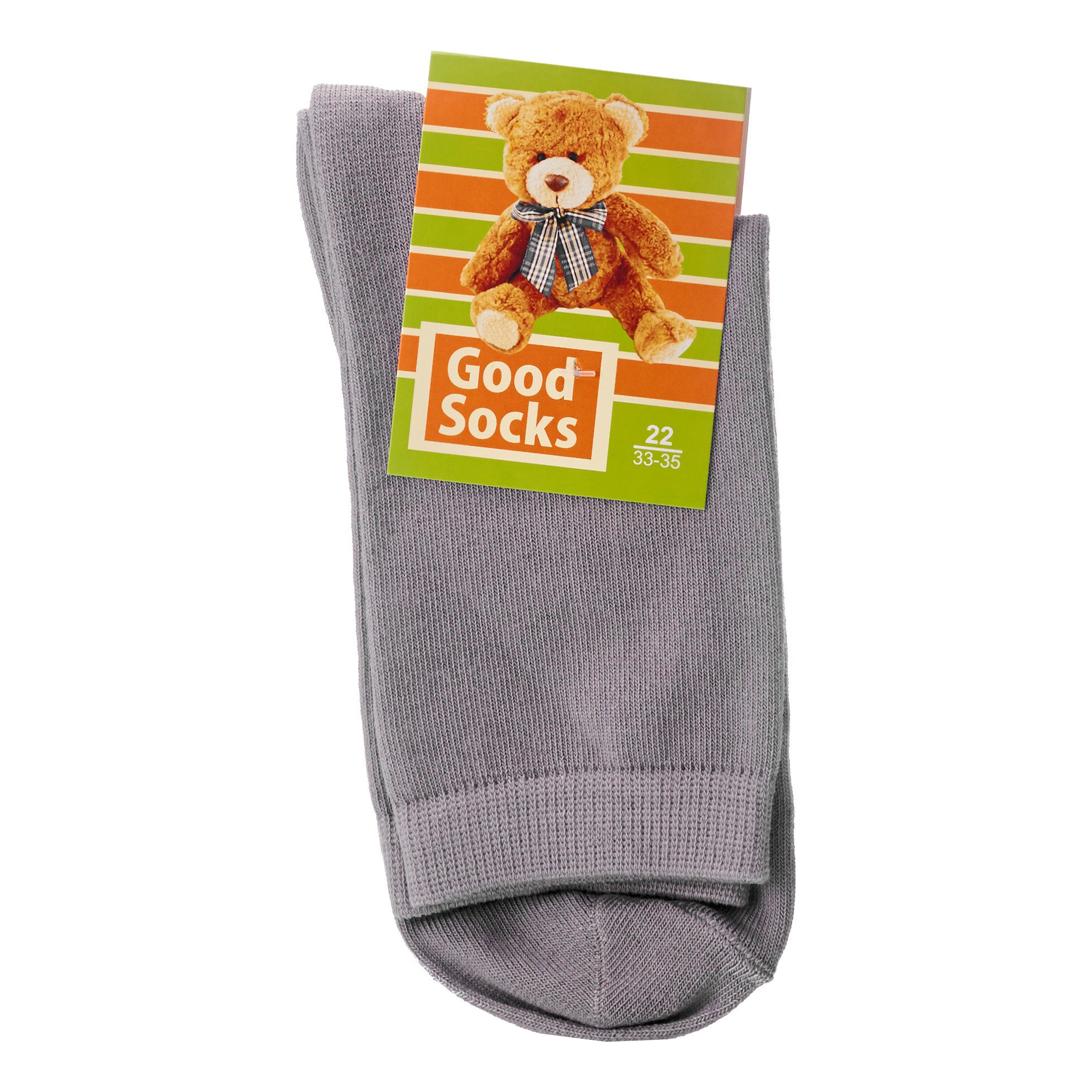 Носки детские Good Socks светло-серый р 22 62₽