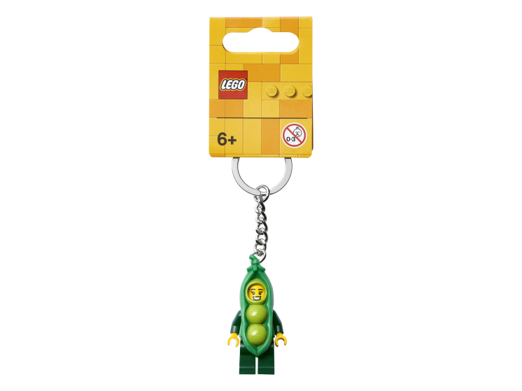 Брелок для ключей LEGO Девочка в костюме Горошка 854080