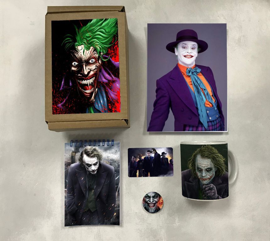 Бокс с подарком Джокер, Joker - 9, 53226446-1, 5 предметов