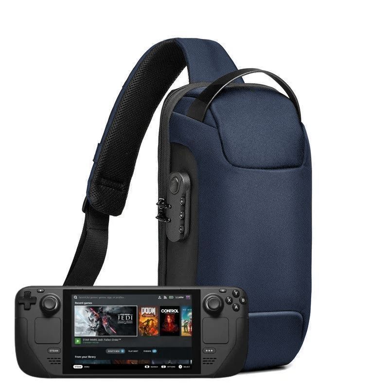 Чехол-сумка MItrifON для приставки Valve Steam Deck синий
