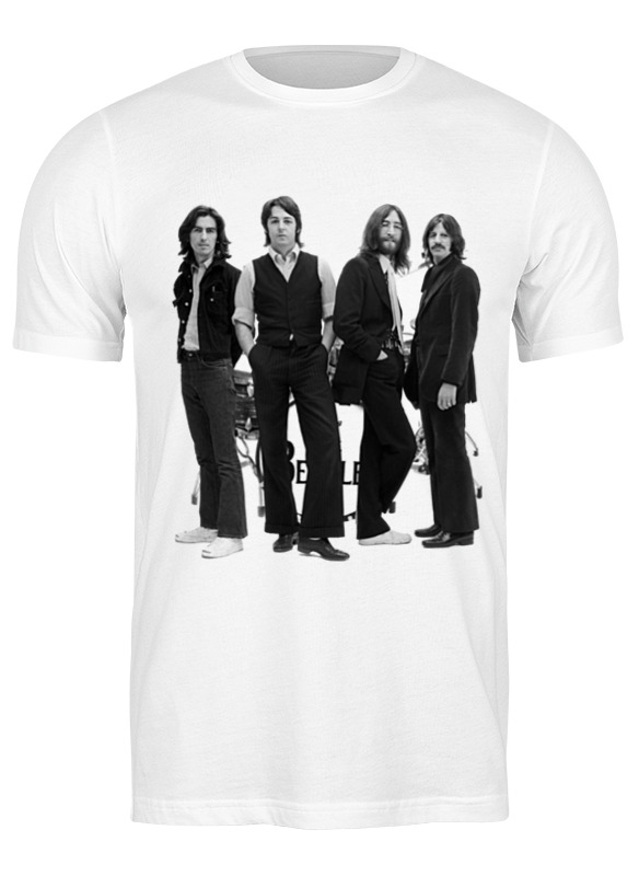 

Футболка мужская Printio The beatles белая M, Белый, The beatles