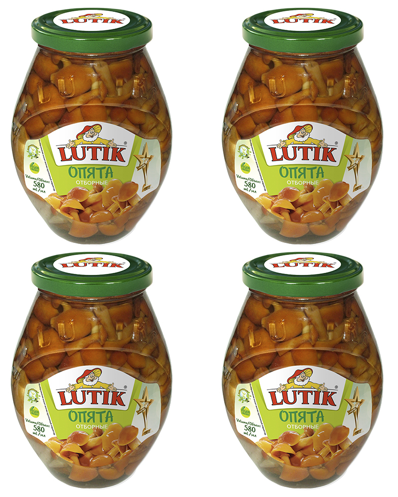 

Опята отборные Lutik, 580 мл. - 4 шт