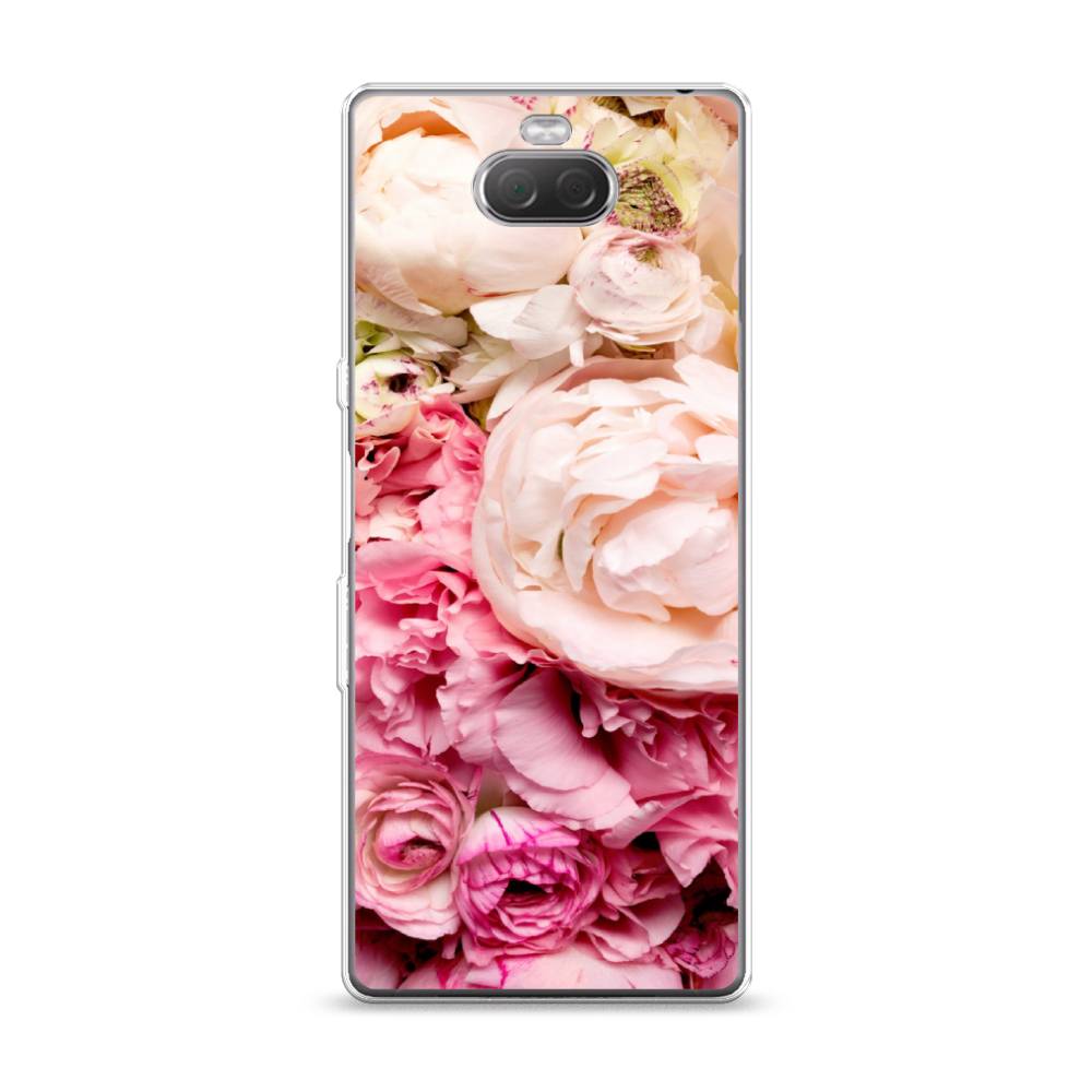 

Чехол Awog на Sony Xperia 10/XA3 "Пионы яркие", Разноцветный, 54050-8