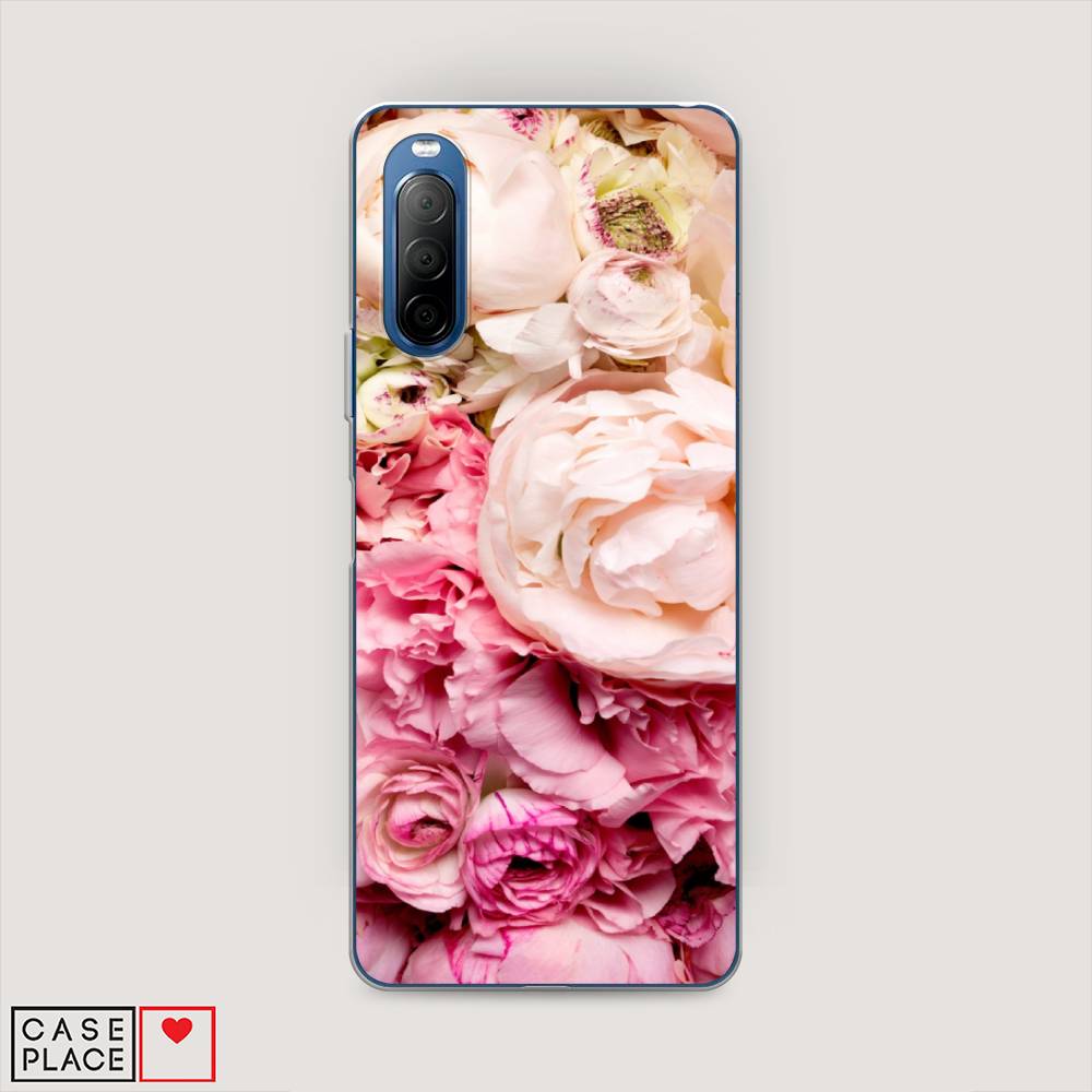 

Чехол Awog на Sony Xperia 10 II "Пионы яркие", Разноцветный, 54650-8