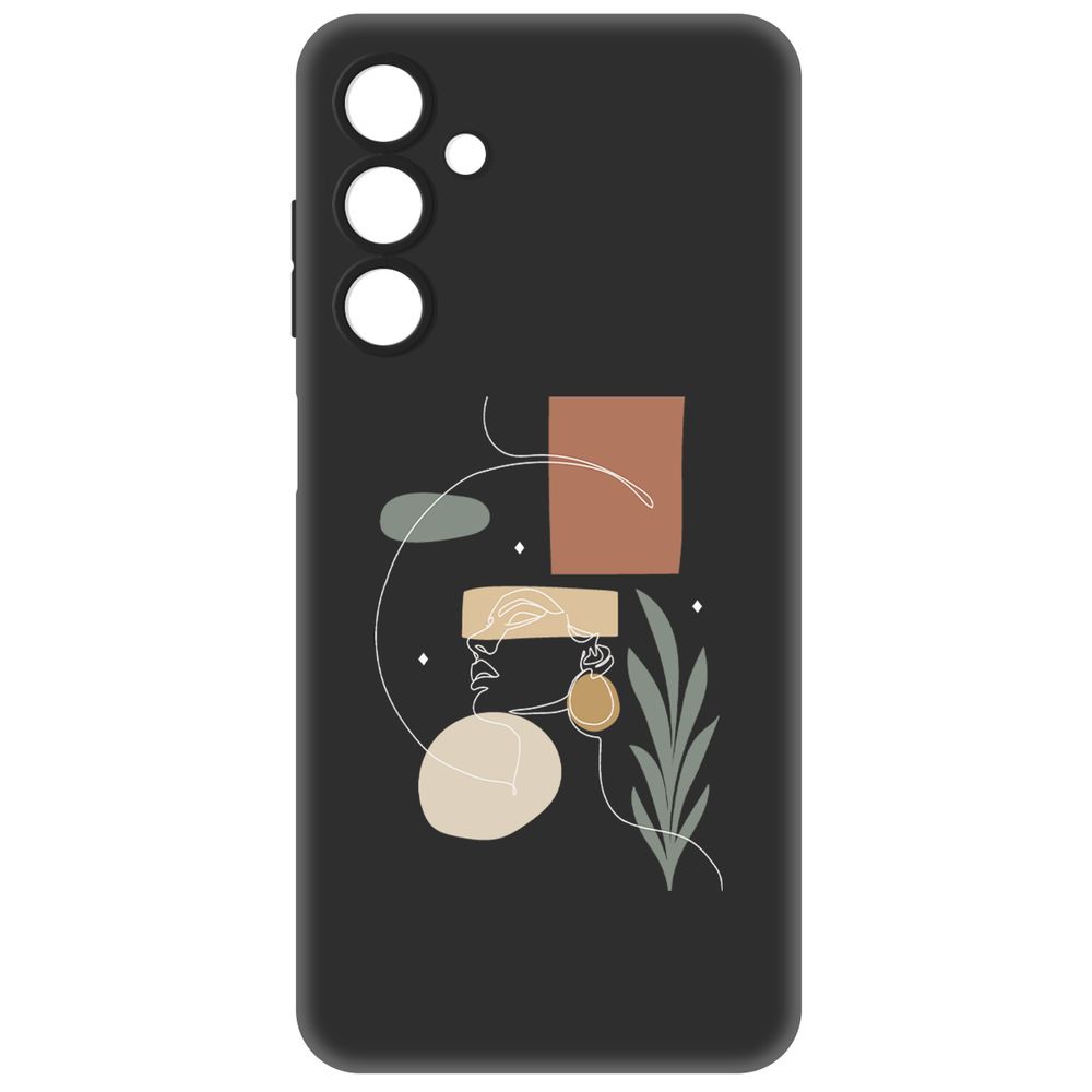

Чехол-накладка Krutoff Soft Case Элегантность для Samsung Galaxy A25 5G (A256) черный