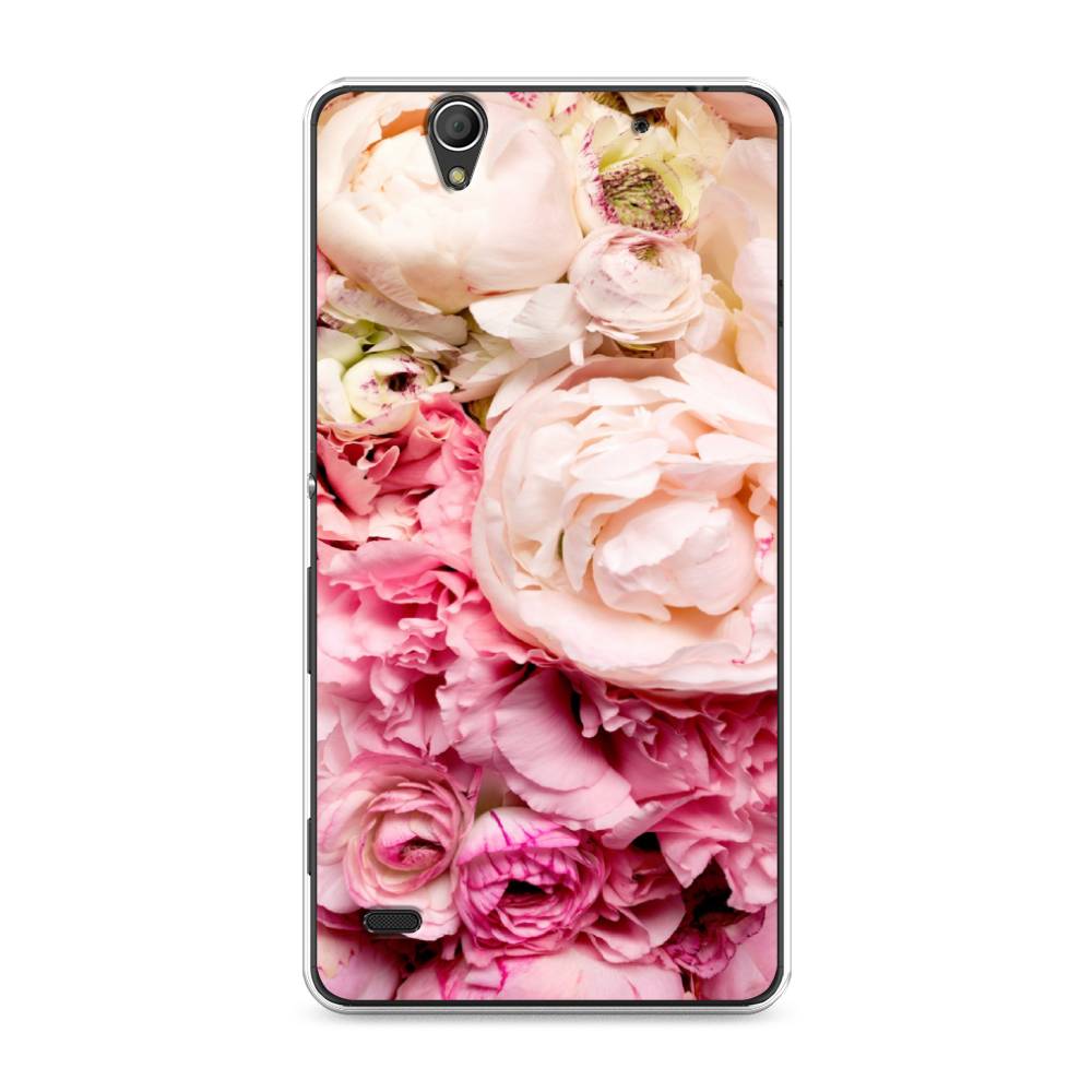

Чехол Awog на Sony Xperia C4 "Пионы яркие", Разноцветный, 52650-8