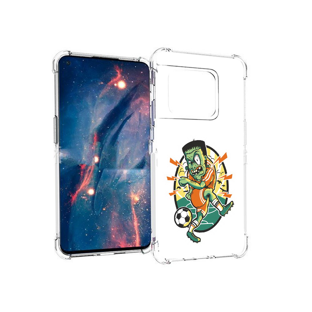 

Чехол MyPads Tocco для OnePlus 10 Pro зомби футболист (PT224239.133.368), Прозрачный, Tocco