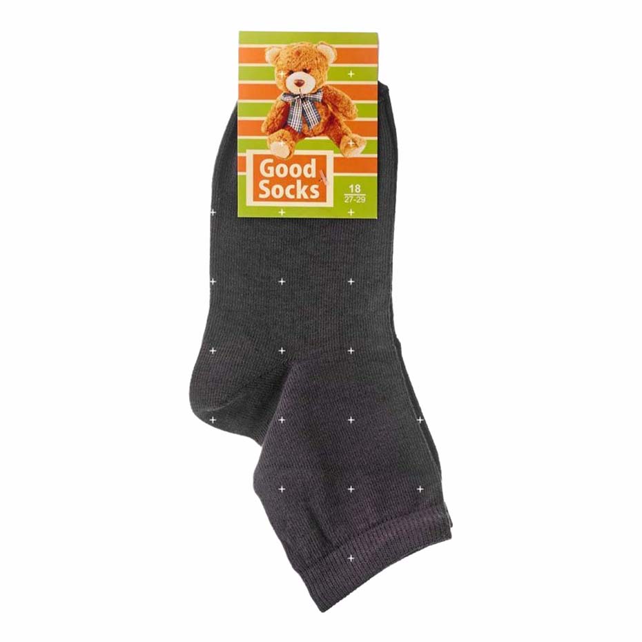 

Носки детские Good Socks, темно-серый, р. 18