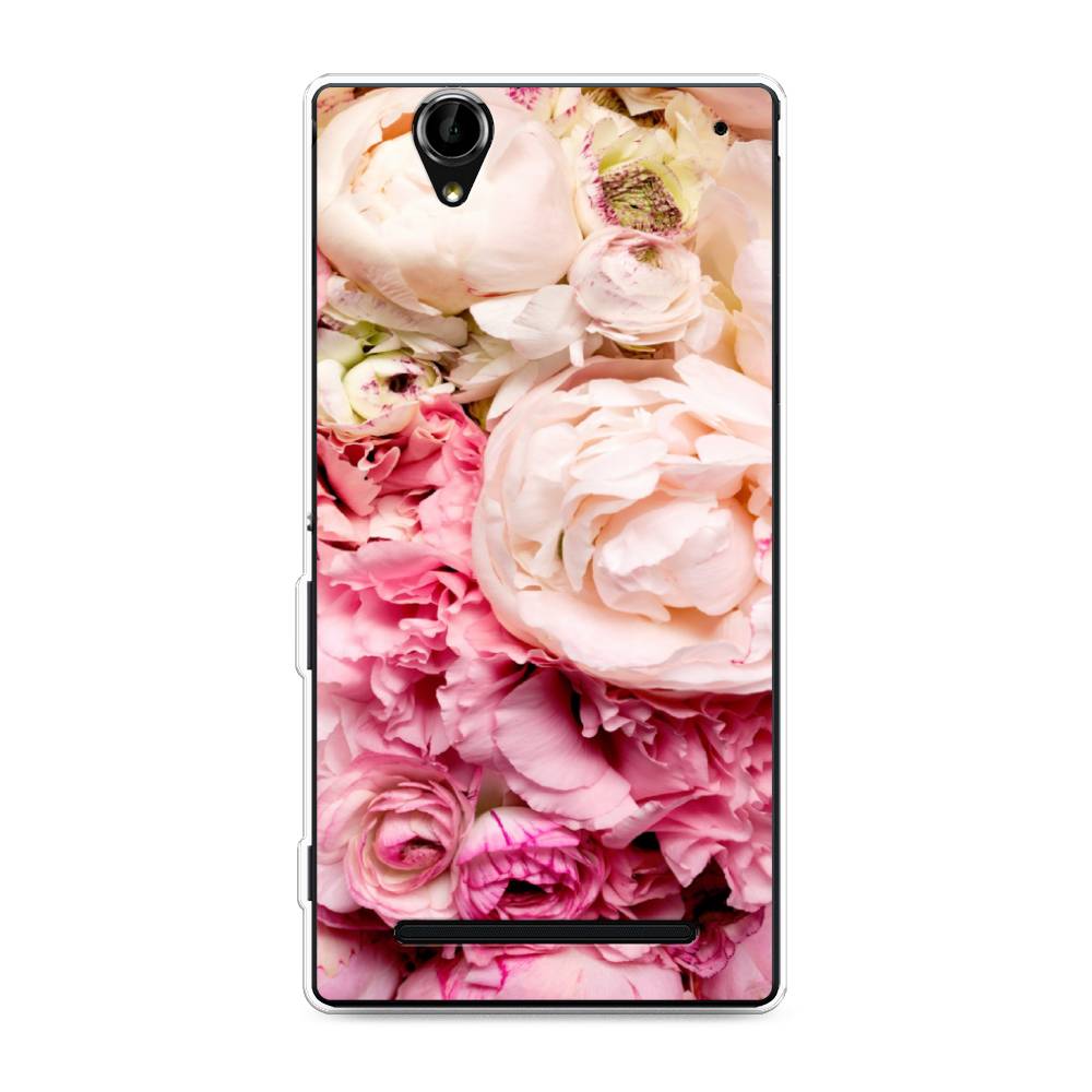 

Чехол Awog на Sony Xperia T2 Ultra "Пионы яркие", Разноцветный, 50950-8