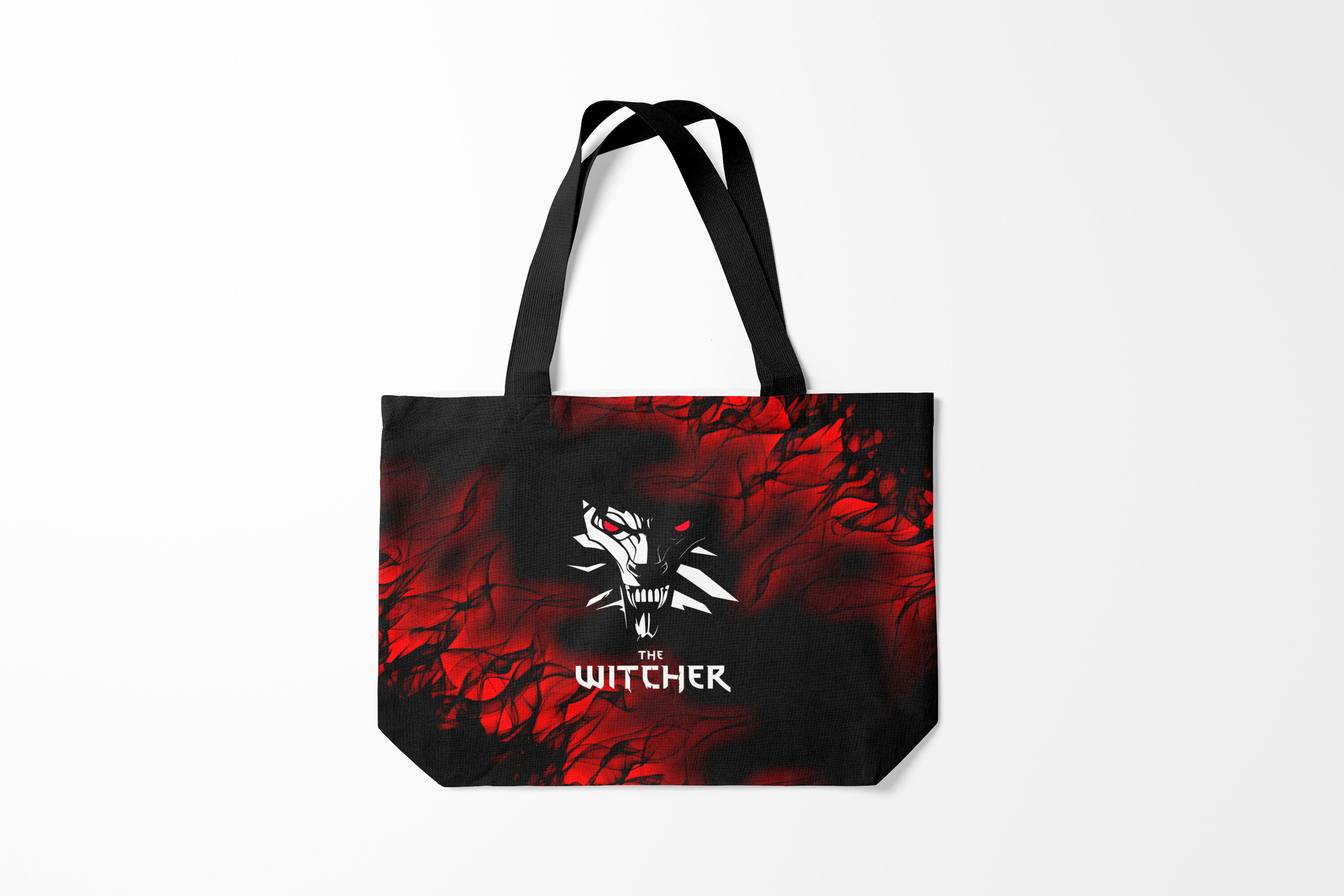 

Сумка шoппер унисекс Burnettie The Witcher WITCHER., черный, The Witcher WITCHER.