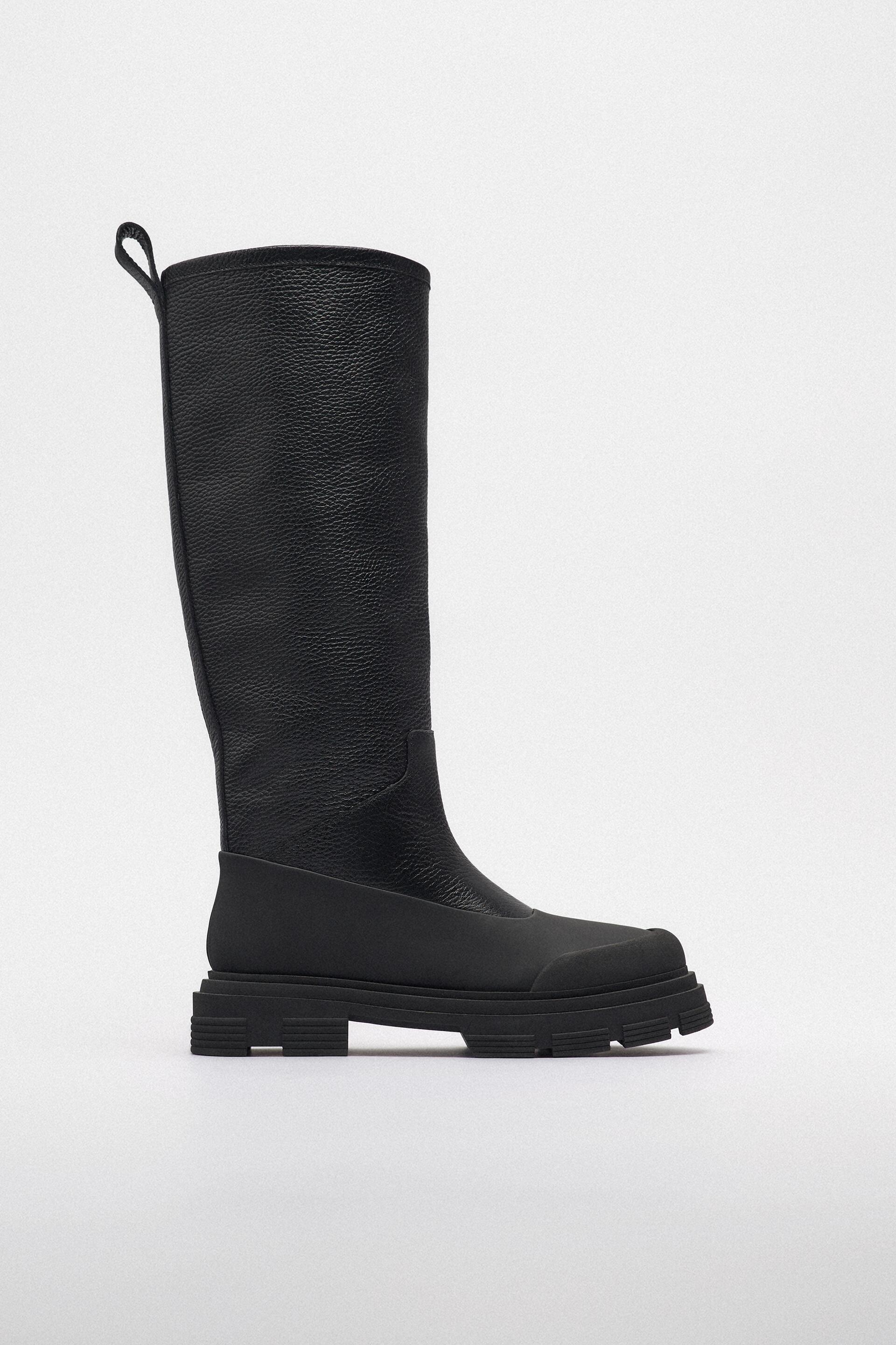 

Сапоги женские ZARA 177663 черные 37 RU (доставка из-за рубежа), 177663