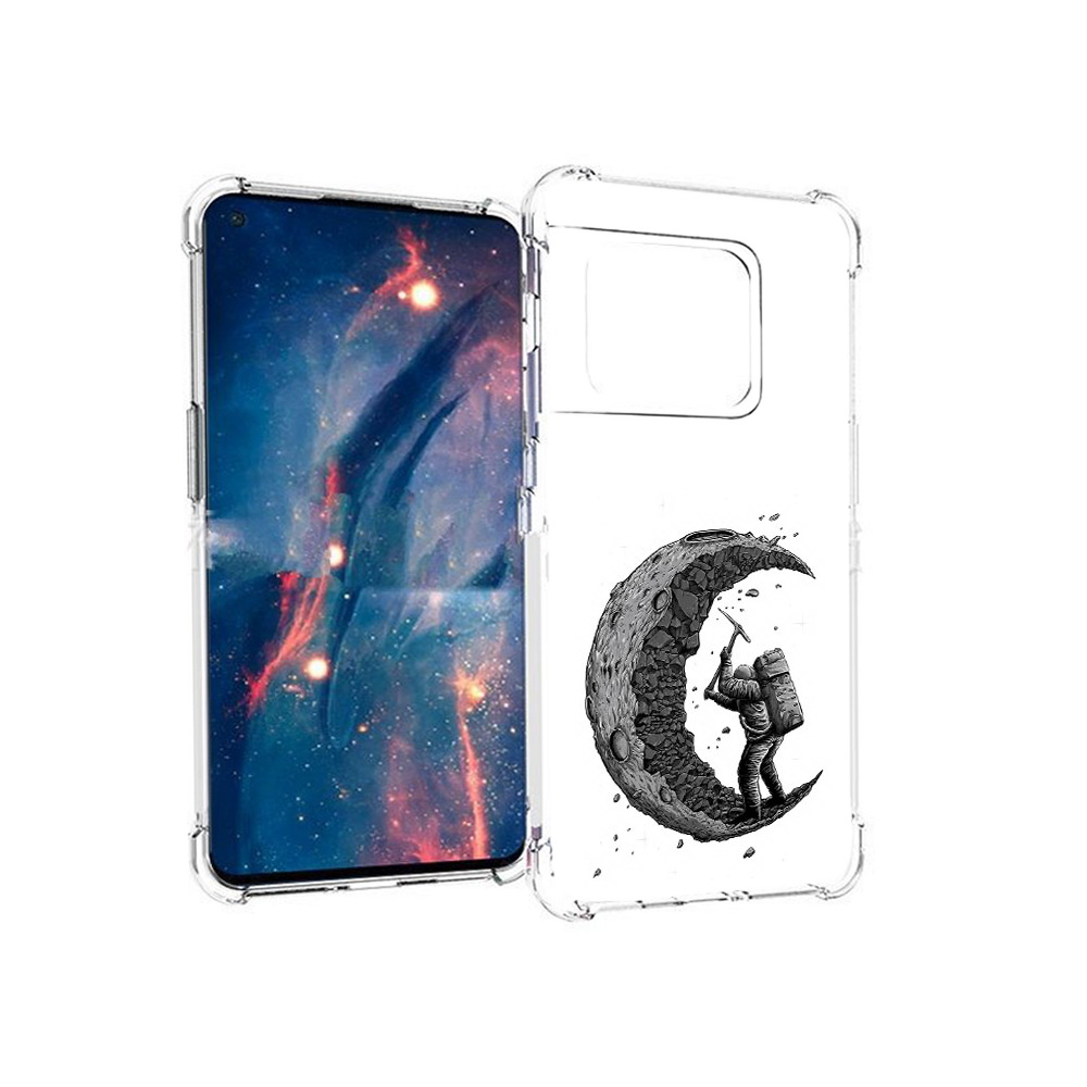 

Чехол MyPads Tocco для OnePlus 10 Pro камненная луна (PT224239.133.384), Прозрачный, Tocco