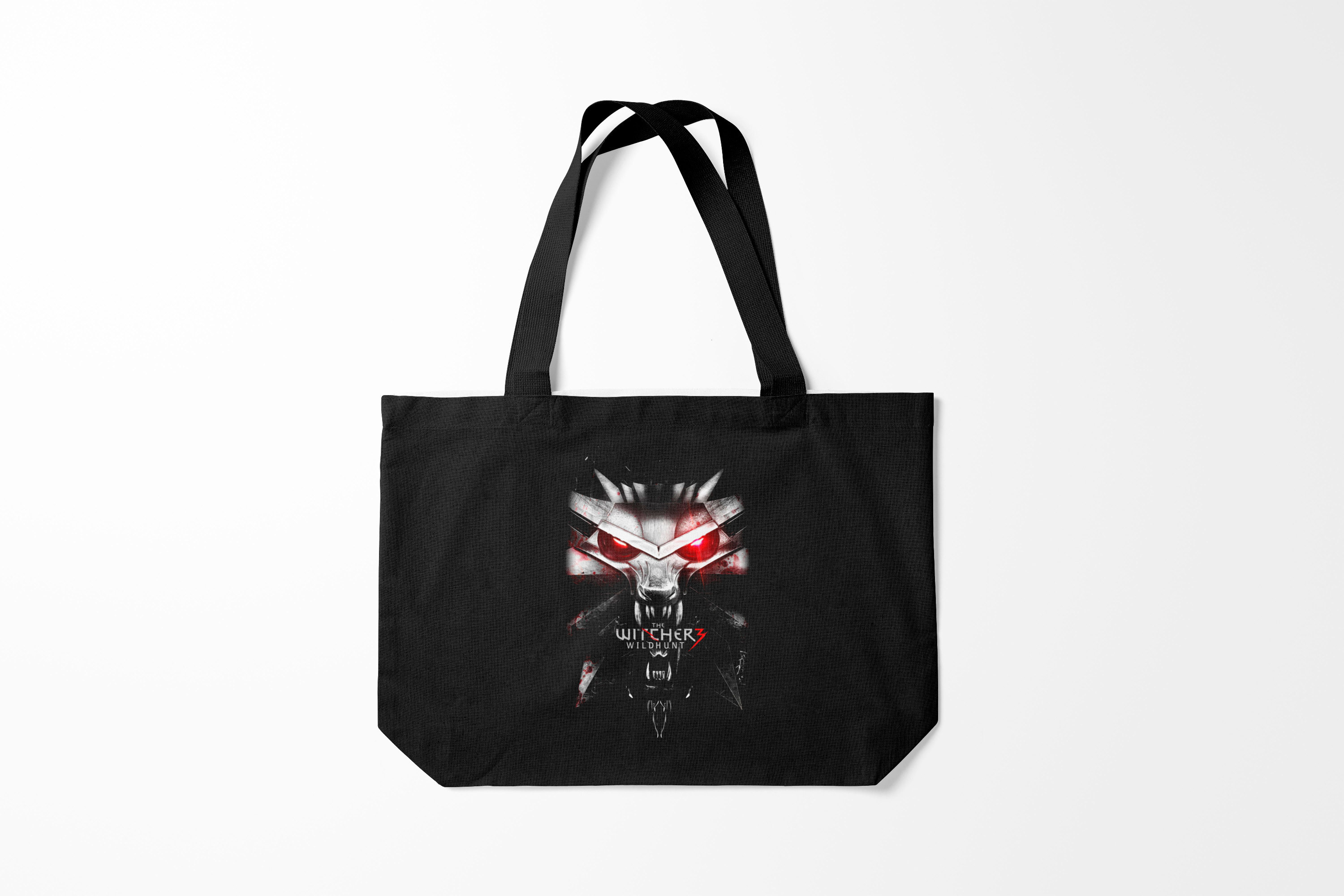 

Сумка шoппер унисекс Burnettie The Witcher LOGO, черный, The Witcher LOGO