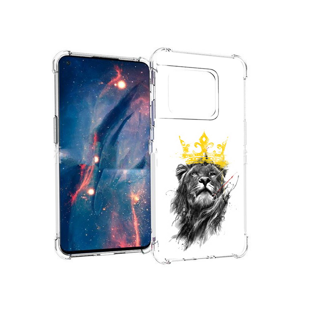 

Чехол MyPads Tocco для OnePlus 10 Pro король-лев (PT224239.133.391), Прозрачный, Tocco