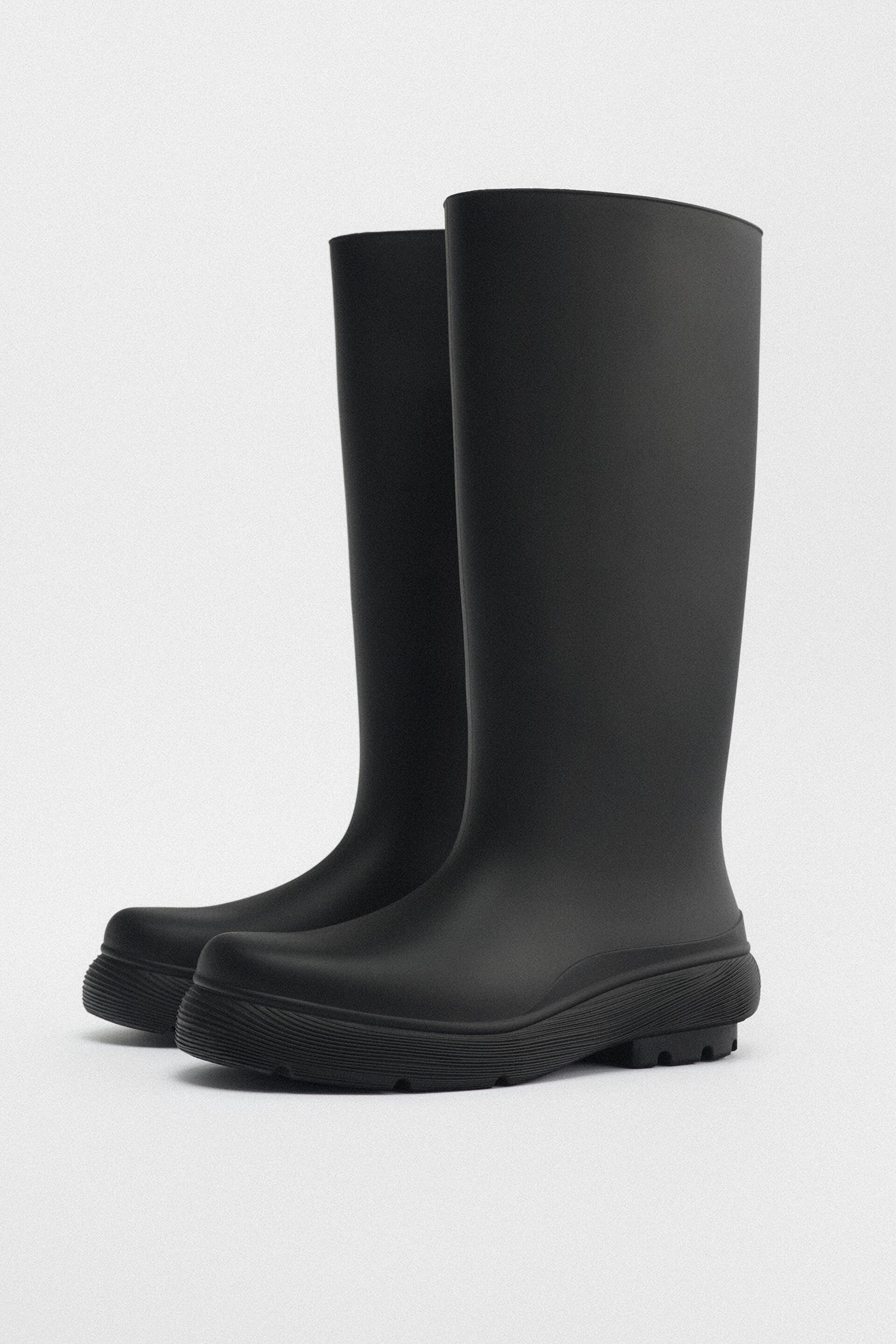 

Резиновые сапоги женские ZARA 11019810 черные 40 RU (доставка из-за рубежа), 11019810