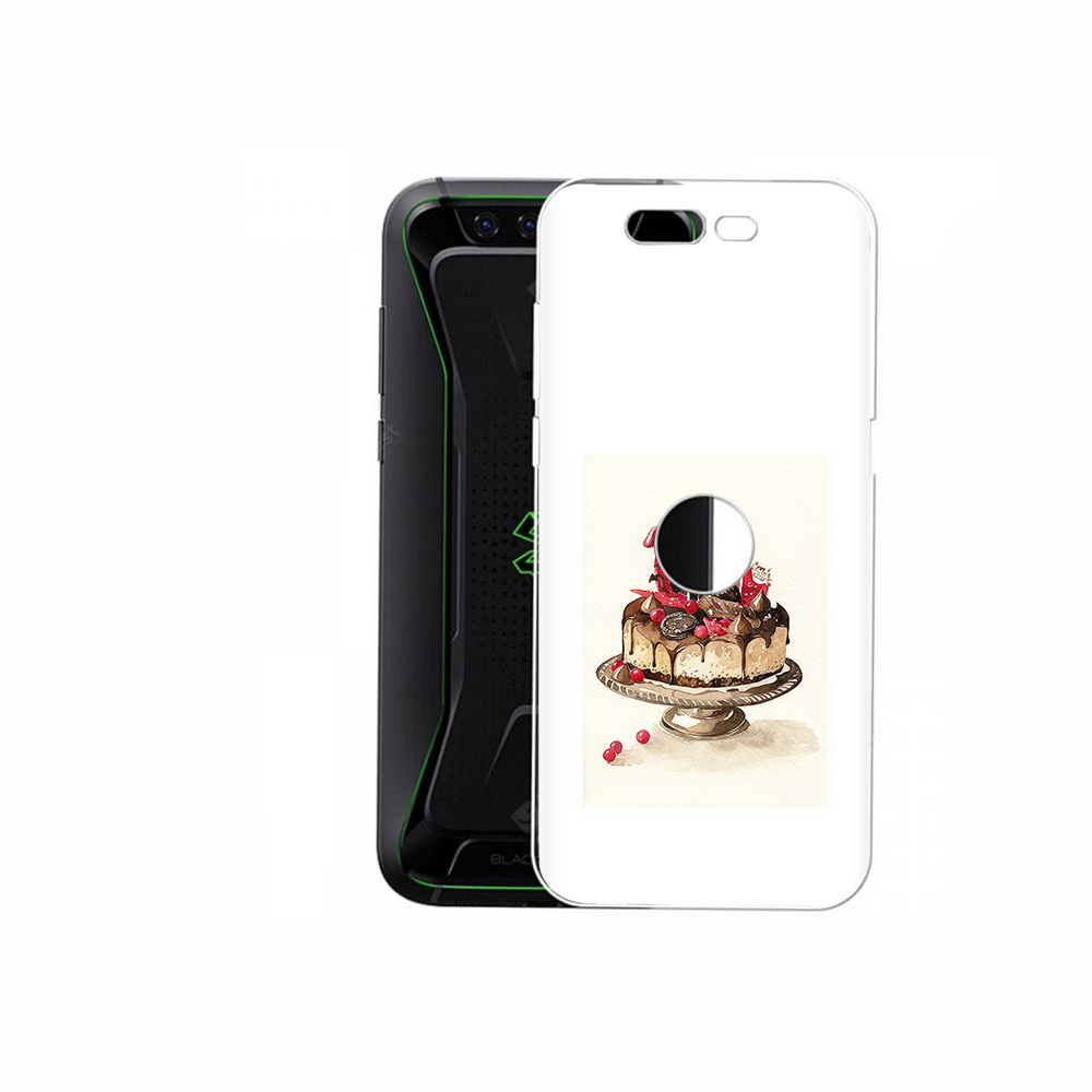 

Чехол MyPads Tocco для Xiaomi Black Shark вкусный торт (PT144492.337.262), Прозрачный, Tocco
